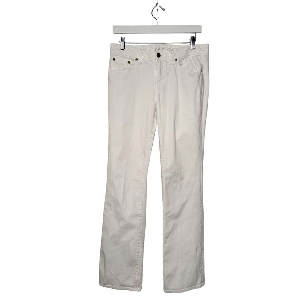 Tory Burch Class Tory Jean White Denim Pants Size 28/6